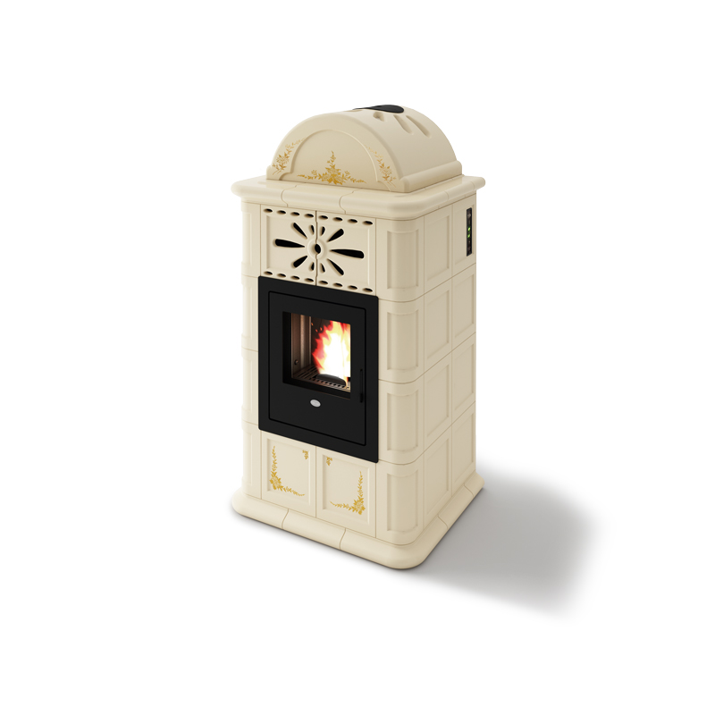 Stufa a Pellet DIANA 13kw maiolica Eva Calor - immagine 2
