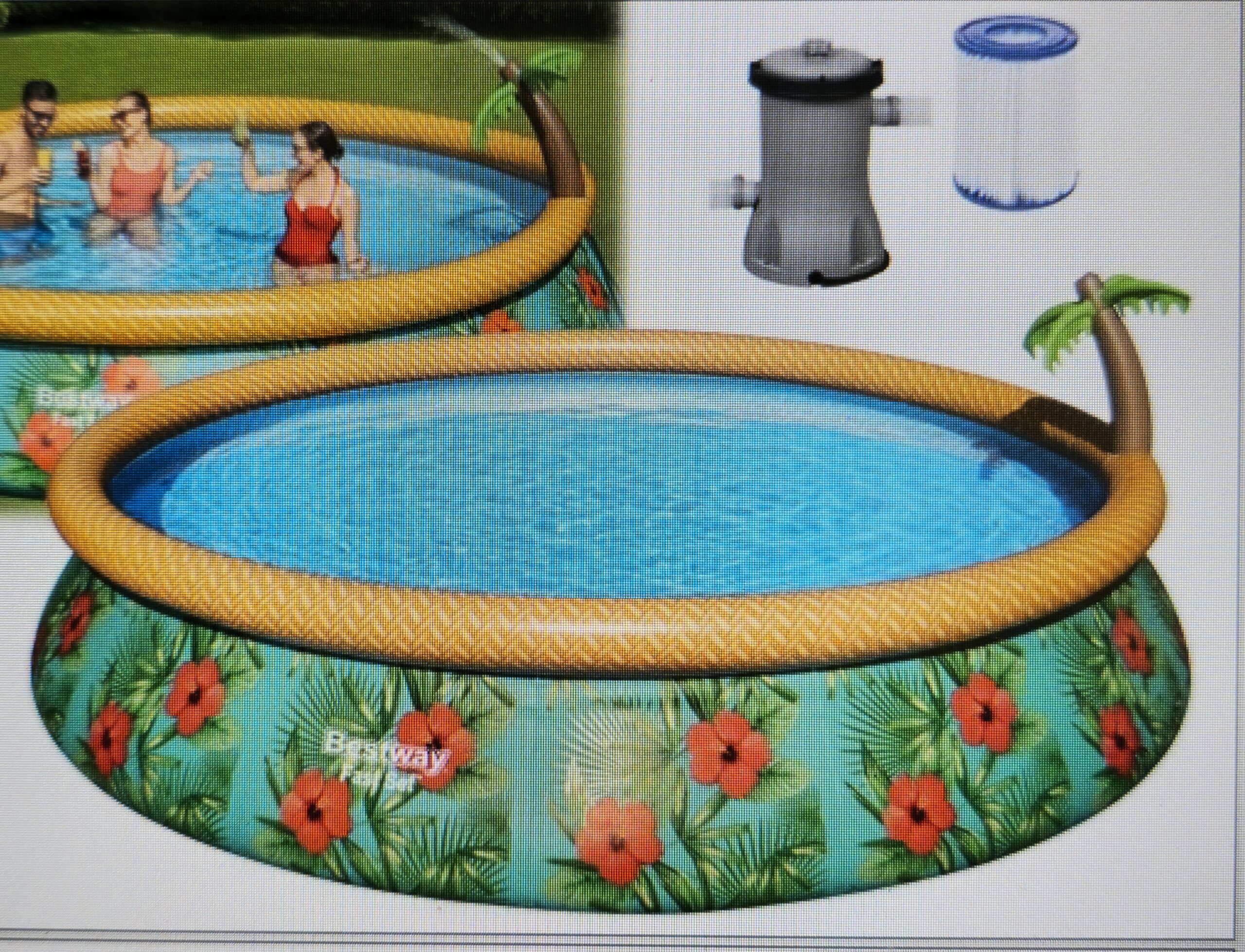 Piscina tonde anello Palms Bestway