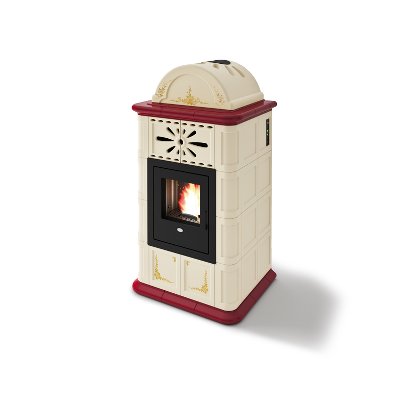 Stufa a Pellet DIANA 13kw maiolica Eva Calor - immagine 3