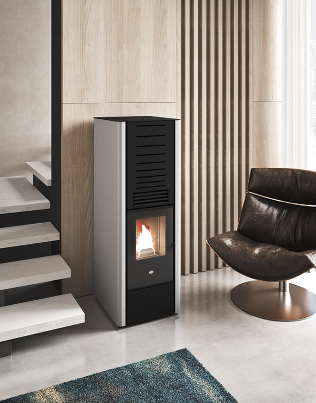 Stufa a pellet KAREN SERBATOIO 45 KG Eva Calor