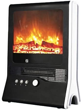 Stufa elettrica TV NIKLAS effetto fuoco vivo 2000W