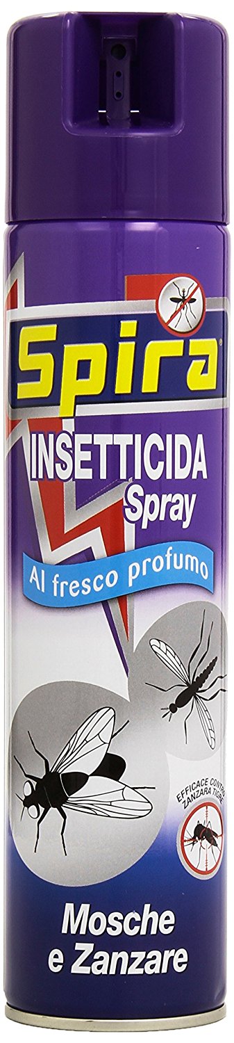 insetticida spray mosche e zanzare profumo fresco SPIRA