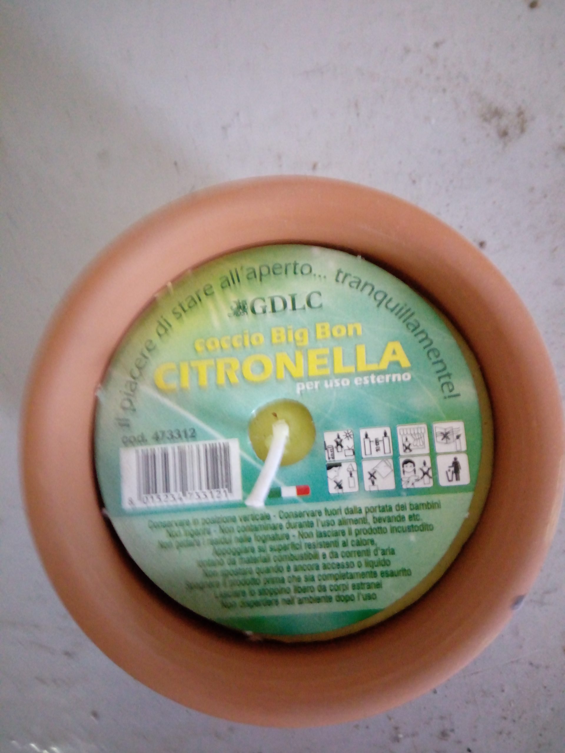 citronella coccio big bon