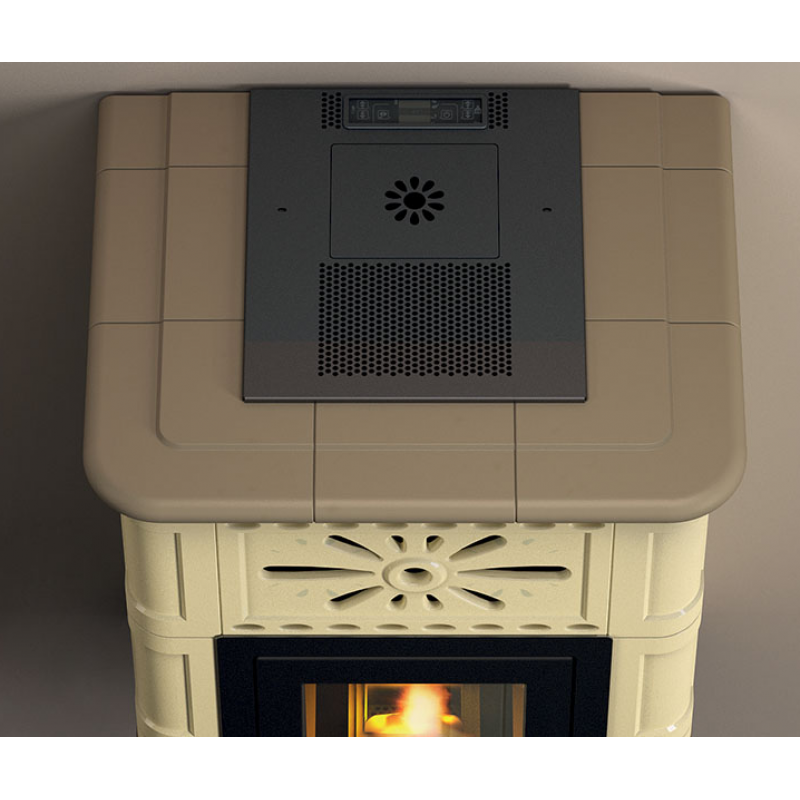 Stufa a Pellet MARIA 13,8kw maiolica Eva Calor - immagine 3
