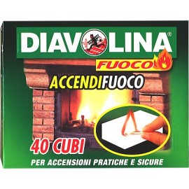 diavolina Accendifuoco 40 cubetti