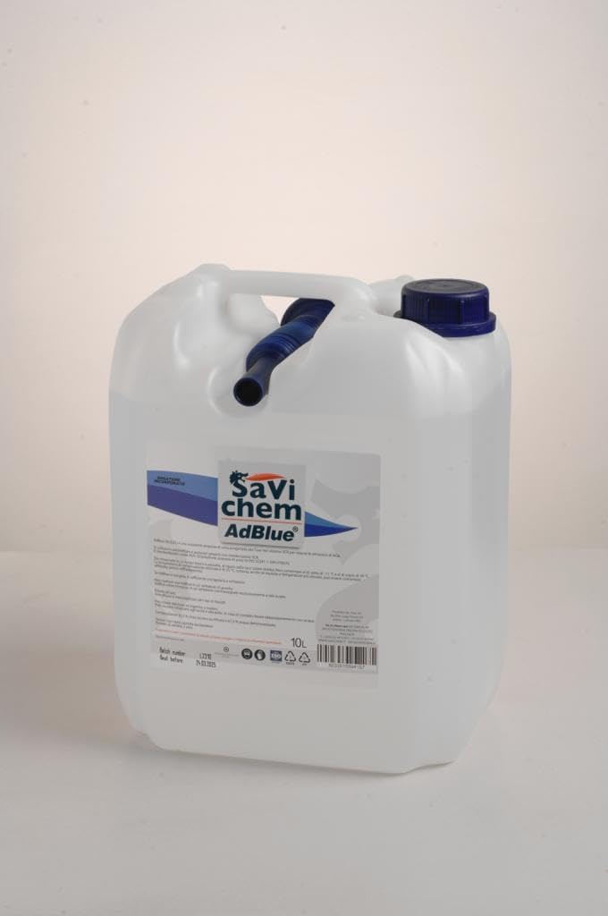Savichem AdBlue da 10Lt additivo per Auto Diesel con urea Tecnica e Acqua demineralizzata