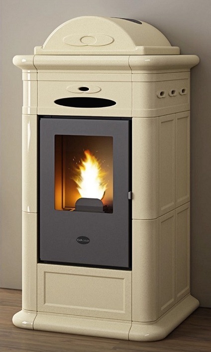 Stufa a Pellet ADELE 9,5 kw maiolica Eva Calor