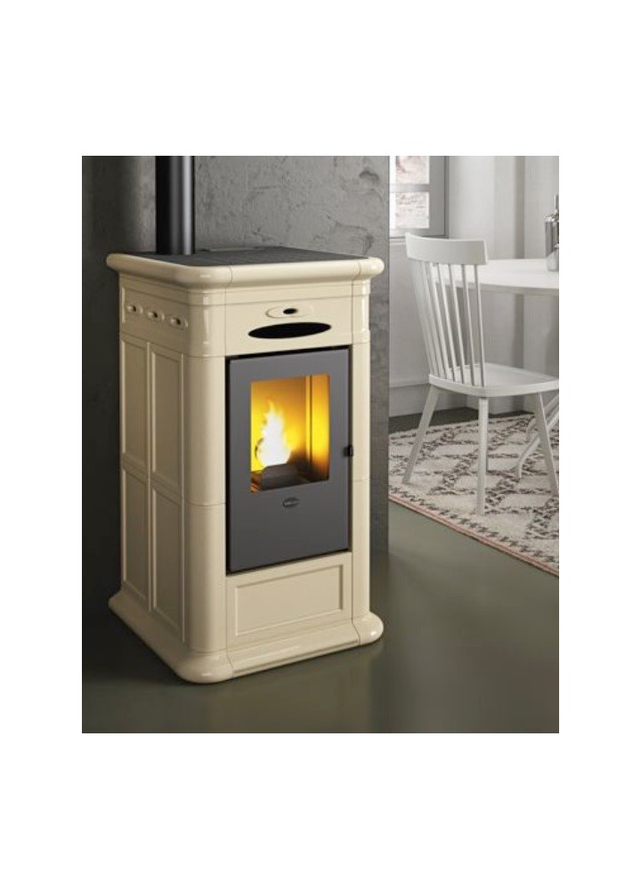 Stufa a Pellet ALINA 9kw (maiolica) Eva Calor