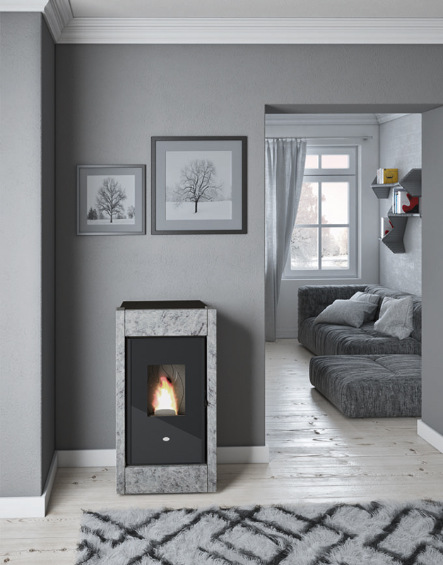 Stufa a pellet BARBARA 11 KW Eva Calor
