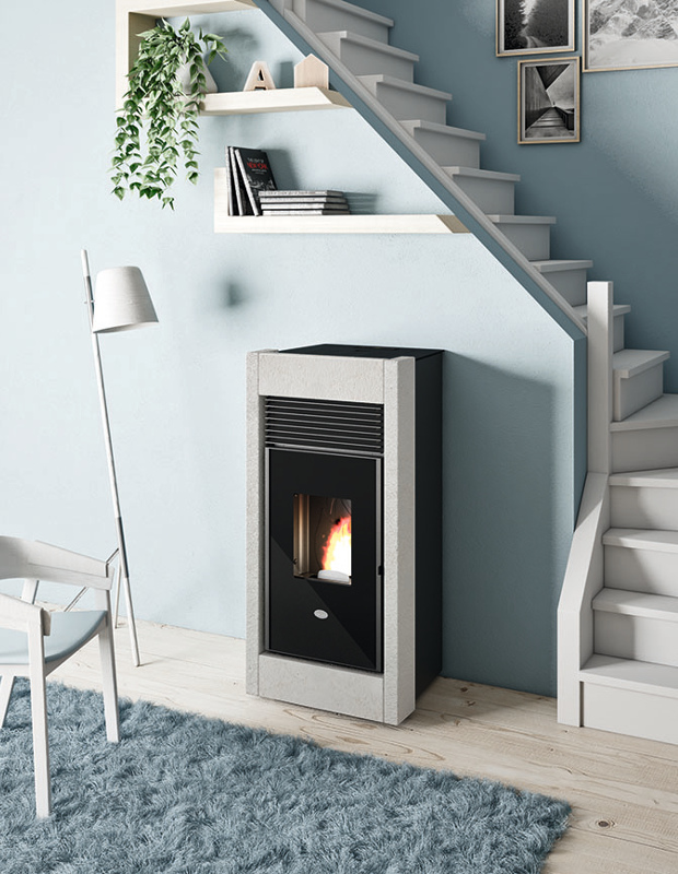 Stufa a Pellet Beatrice (canalizzazione PREMIUM indipendente) EVA CALOR