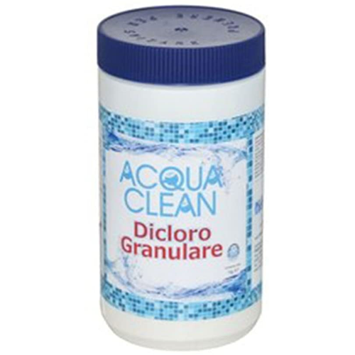 Dicloro granulare per piscine 1 kg Acqua Clean