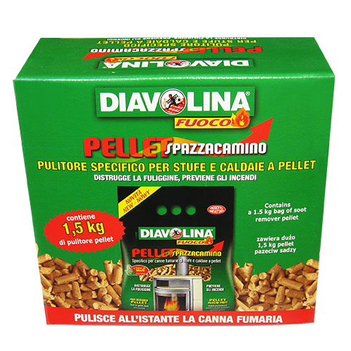 Diavolina Pellet spazzacamino