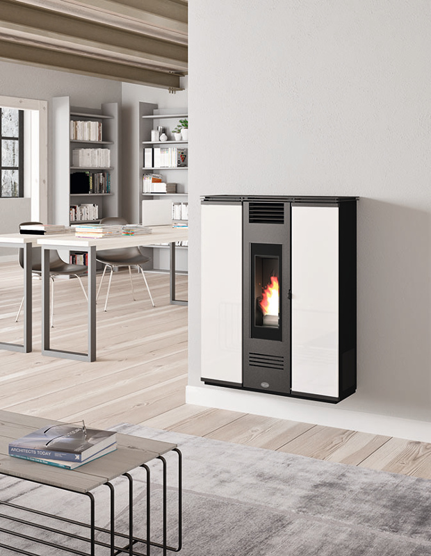 stufa a pellet erika 11 kw eva calor
