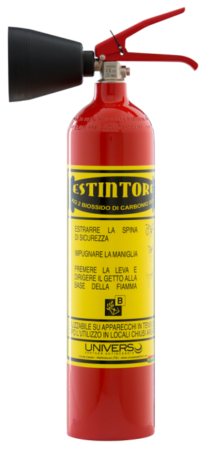 Estintore 2Kg co2 MED RINA (universo)