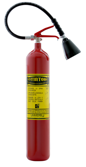 Estintore 5Kg co2 MED RINA (universo)