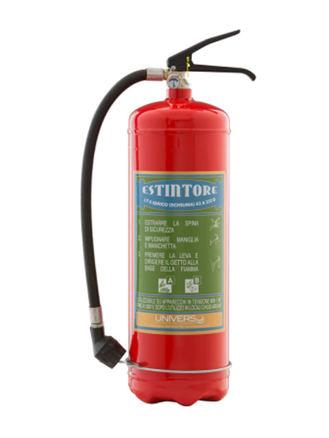 Estintore 6 Litri idrico (universo)