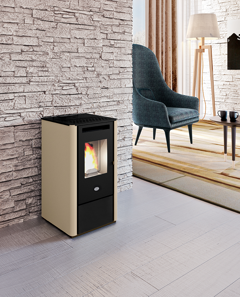 Stufa a pellet KALI 9,5 kw Eva Calor
