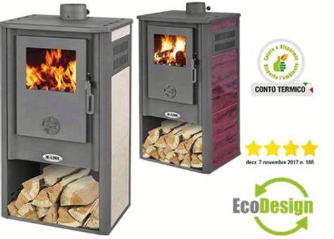 stufa a legna k-line KURSAL KING 7,2 kw