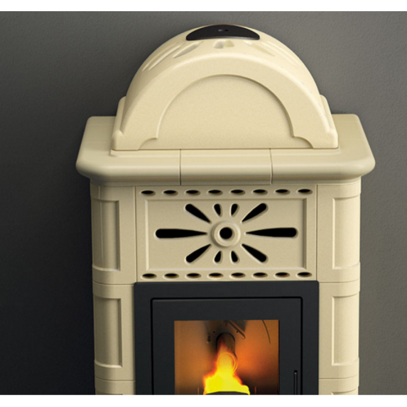 Stufa a Pellet ROSY 13,8 kw maiolica Eva Calor - immagine 2