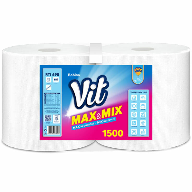 Rotoloni Carta Vit Max & Mix 1500