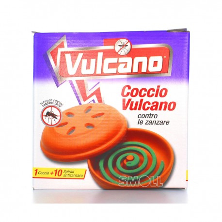 insetticida diffusore coccio vulcano+10 spirali